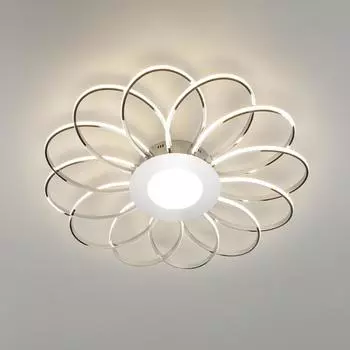 Потолочная светодиодная люстра Eurosvet 90105/13 хром