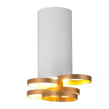 Потолочный светильник Elektrostandard DLN102 GU10 белый/золото 4690389148781