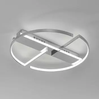 Потолочный светодиодный светильник Eurosvet Griff 90233/2 хром