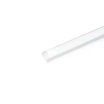 Профиль алюминиевый накладной, белый, CAB262