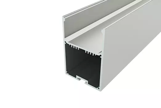 Профиль для светодиодной ленты накладной алюминиевый LC-LP-5050-2 Anod