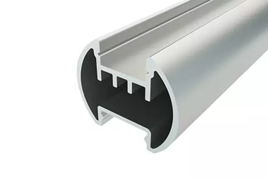 Профиль для светодиодной ленты полукруг алюминиевый LC-LKS-2328-2 Anod