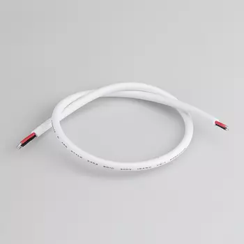 Провод питания ARL-MOONLIGHT-18AWG-2W-D6-CU-500 White (Arlight, Закрытый)