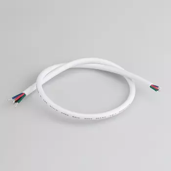 Провод питания ARL-MOONLIGHT-20AWG-4W-D6-CU-500 White (Arlight, Закрытый)