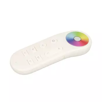 Пульт ARL-SIRIUS-MULTI White (1 зона, RGB/RGBW/RGB-MIX, 2.4G) (Arlight, IP20 Пластик, 3 года)