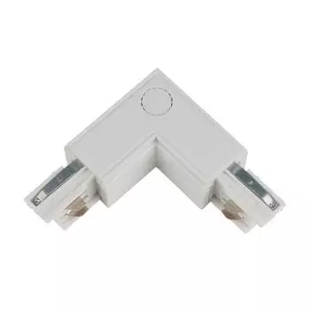 Соединитель для шинопроводов L-образный внутренний Uniel UBX-A22 White 09765