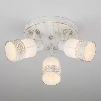 Спот Eurosvet 20026/3 белый с золотом