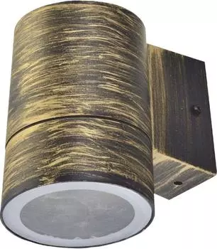 Светильник фасадный GWL-GX53-M-IP65 BLACK GOLD