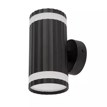 Светильник настенный Feron HL3690 OLYMPUS 12W, 230V, 2*GX53, чёрный IP20