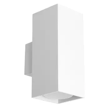 Светильник настенный Feron ML1740 QUAD MR16 35W, 230V, 2*GU10, белый IP20