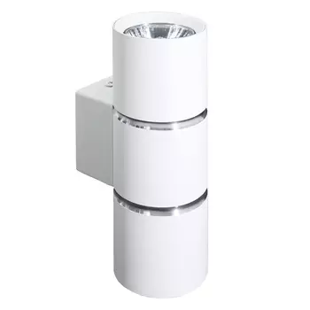 Светильник настенный Feron ML1860 ZEN MR16 35W, 230V, 2*GU10, белый, хром IP20
