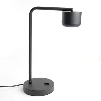 Светильник под лампу настольный Feron DE365 ECHO 12W, 230V, GX53, черный, с антибликовой сеточкой