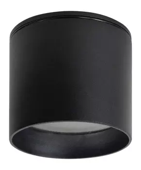 Светильник потолочный 12W, 230V, GX53, черный, HL363