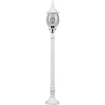 Светильник садово-парковый Feron 8110/PL8110 столб 100W E27 230V, белый 11105
