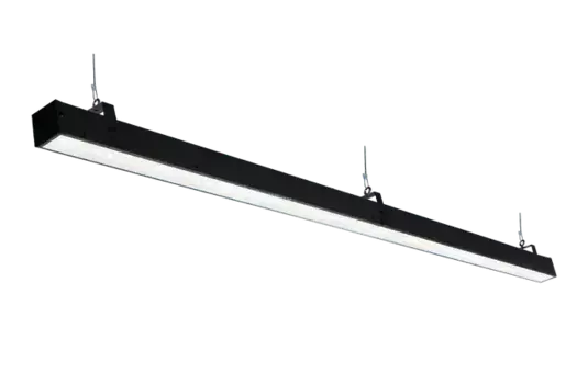 Светильник Слимлайт Линейный 40W-5000Lm 5000-5500К Опал IP40 черный