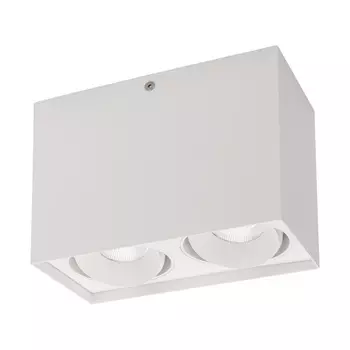 Светильник SP-CUBUS-S100x200-2x11W Warm3000 (WH, 40 deg, 230V) (Arlight, IP20 Металл, 3 года), 023084(2)