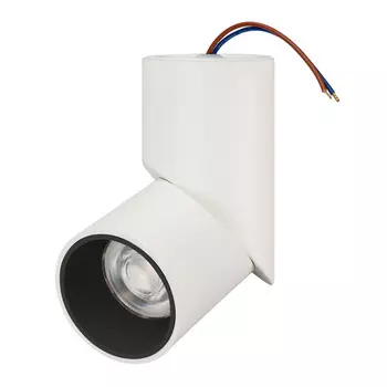 Светильник SP-TWIST-SURFACE-R70-12W Warm3000 (WH-BK, 30 deg) (Arlight, IP40 Металл, 3 года), 024992(1)