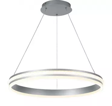 Светильник светодиодный 60W, 4200Lm, 4000K, IP20, серебро AL5888 SHINING RING