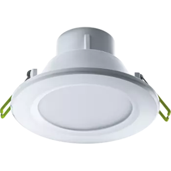 Светильник светодиодный ДВО NDL-P1-10W-840-WH-LED (аналог R80 100 Вт) (d121) 10Вт 4000К IP44 опал
