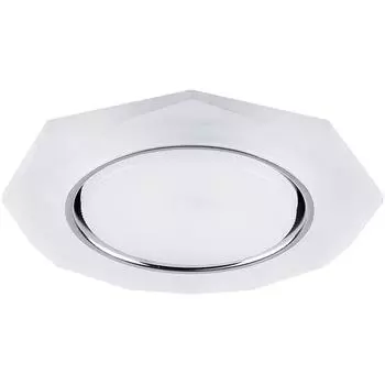 Светильник встраиваемый с белой LED подсветкой Feron CD5021 потолочный GX53 без лампы, белый матовый 32660