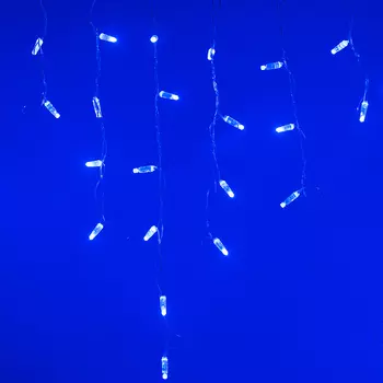 Светодиодная гирлянда ARD-EDGE-CLASSIC-2400x600-CLEAR-88LED-STD BLUE (230V, 6W) (Ardecoled, IP65)