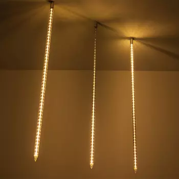 Светодиодная гирлянда ARD-ICEFALL-CLASSIC-D23-1000-CLEAR-96LED-LIVE WARM (230V, 1.5W) (Ardecoled, IP65)