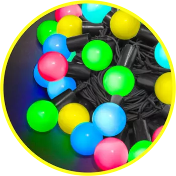 Светодиодная гирлянда NGF-B02-70RGB-10-8m-230-BL-IP44