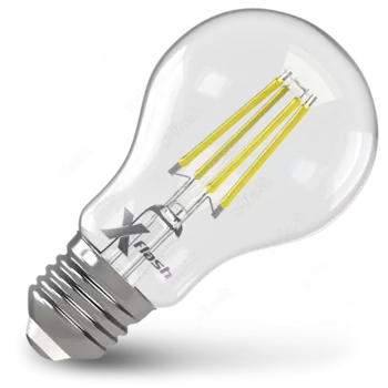 Светодиодная лампа филамент E27 FLD A60 8W 220V, 49103