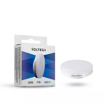 Светодиодная лампа GX53 9W Voltega 7773
