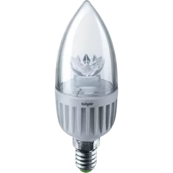 Светодиодная лампа NLL-C37-7-230-2.7K-E14-CL
