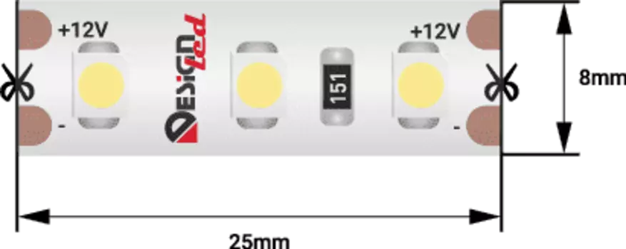 Светодиодная лента DSG3120-12-NW-65