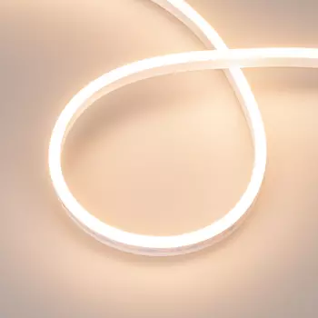 Светодиодная лента герметичная AURORA-PS-A120-12x6mm 24V Warm3000 (10 W/m, IP65, 2835, 5m) (Arlight, -)
