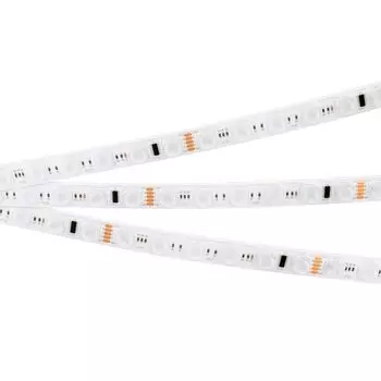 Светодиодная лента герметичная DMX-FLT-PS-S36-23mm 24V RGB-PX6 (20 W/m, IP67, 30deg, 5m) (Arlight, бегущий огонь)