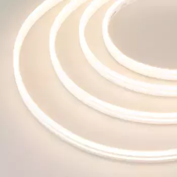 Светодиодная лента герметичная MOONLIGHT-SIDE-A168-4x10mm 24V Warm2700 (7.2 W/m, IP65, 5m, wire x2) (Arlight, Силикон)