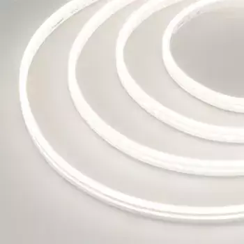 Светодиодная лента герметичная MOONLIGHT-SIDE-M384-4x10mm 24V White-MIX (7.2 W/m, IP65, 5m, wire x1) (Arlight, Силикон)