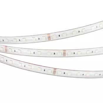 Светодиодная лента герметичная RTW-PS-B60-12mm 24V RGB (14.4 W/m, IP67, 5060, 50m) (Arlight, 14.4 Вт/м, IP67)
