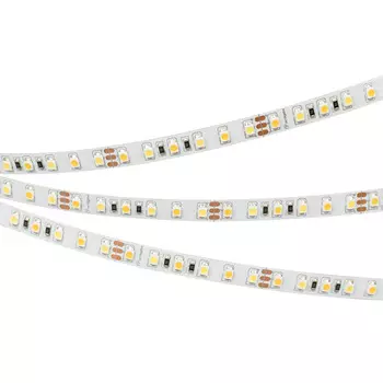 Светодиодная лента RT-A120-8mm 12V White-MIX (9.6 W/m, IP20, 2835, 5m) (Arlight, Открытый); 013126(2)