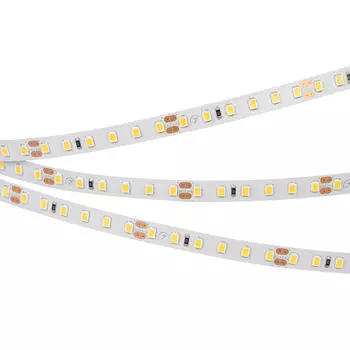 Светодиодная лента RT-A120-8mm 24V Warm3500 (14.4 W/m, IP20, 2835, 5m) (Arlight, Открытый), 028521(2)