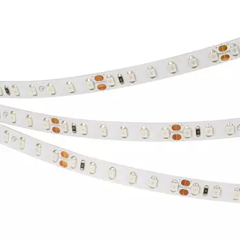 Светодиодная лента RT-A120-8mm 24V Yellow (9.6 W/m, IP20, 2835, 5m) (Arlight, Открытый); 008780(2)
