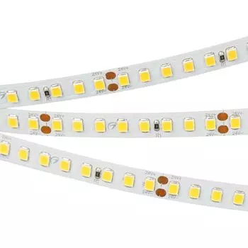 Светодиодная лента RT-A160-8mm 24V Warm2400 (12 W/m, IP20, 2835, 5m) (Arlight, высок.эфф.150 лм/Вт)