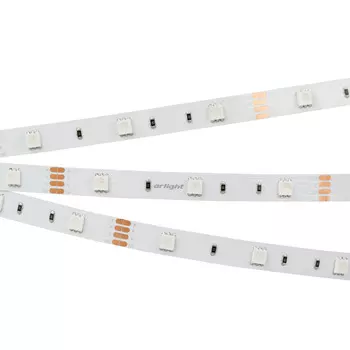Светодиодная лента RT-B30-10mm 12V RGB (7.2 W/m, IP20, 5060, 5m) (Arlight, Открытый), 010596(2)