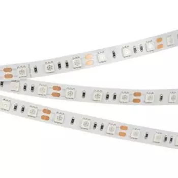 Светодиодная лента RT-B60-10mm 12V Blue (14.4 W/m, IP20, 5m) (Arlight, Открытый)