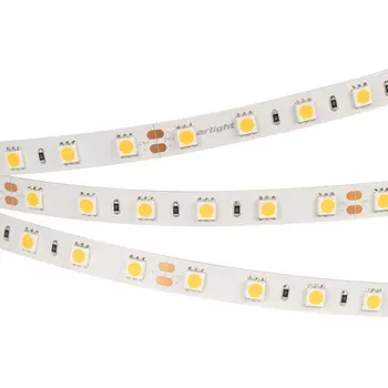 Светодиодная лента RT-B60-10mm 24V Cool 8K (14.4 W/m, IP20, 5060, 5m) (Arlight, 14.4 Вт/м, IP20), 013757(2)