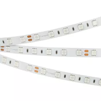 Светодиодная лента RT-B60-10mm 24V Green (14.4 W/m, IP20, 5060, 5m) (Arlight, Открытый), 008818(2)