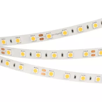 Светодиодная лента RT-B60-10mm 24V Warm2700 (14.4 W/m, IP20, 5m) (Arlight, 14.4 Вт/м, IP20)