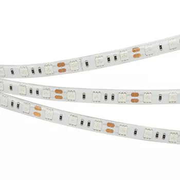 Светодиодная лента RTW 2-5000SE 12V Green 2x (5060, 300 LED, LUX) (Arlight, 14.4 Вт/м, IP65)