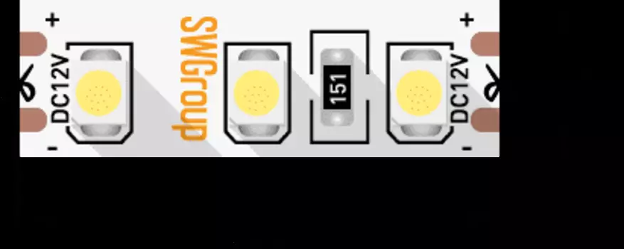 Светодиодная лента SWG3120-12-9.6-W