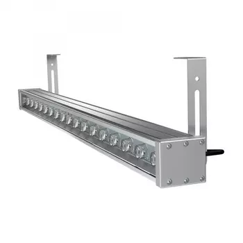 Светодиодный архитектурный светильник линейный, IP67, 10x65°, 1020x102x100, 20 Ватт, PLD-259