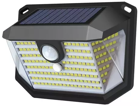 Светодиодный настенный светильник с солн.батареей GWSL-B1-10BT-1200MA-8H-IP65