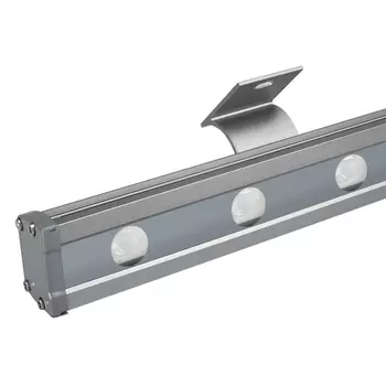 Светодиодный прожектор AR-LINE-1000L-48W-24V RGB-Day4000 (Grey, 15x45 deg, DMX512) (Arlight, Закрытый)